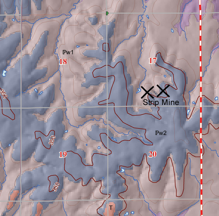 small geologic map