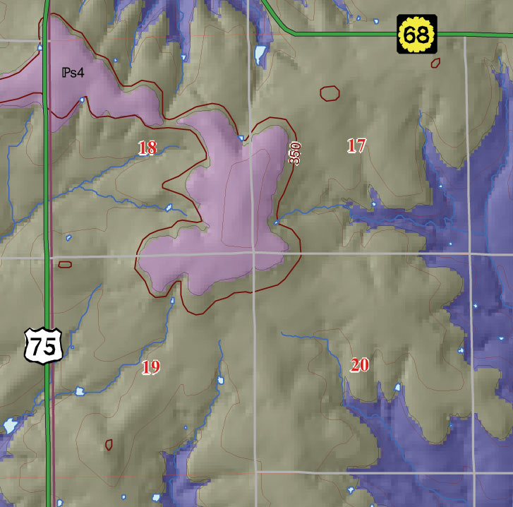 small geologic map