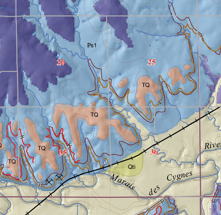 small geologic map