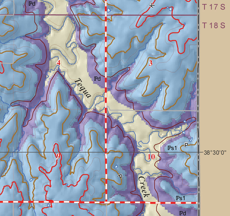small geologic map