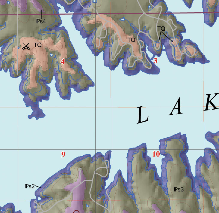 small geologic map