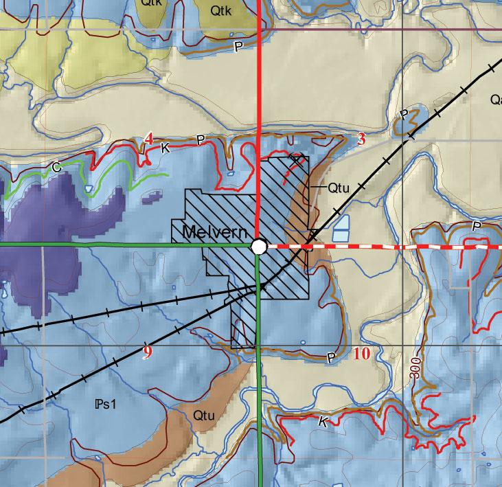 small geologic map