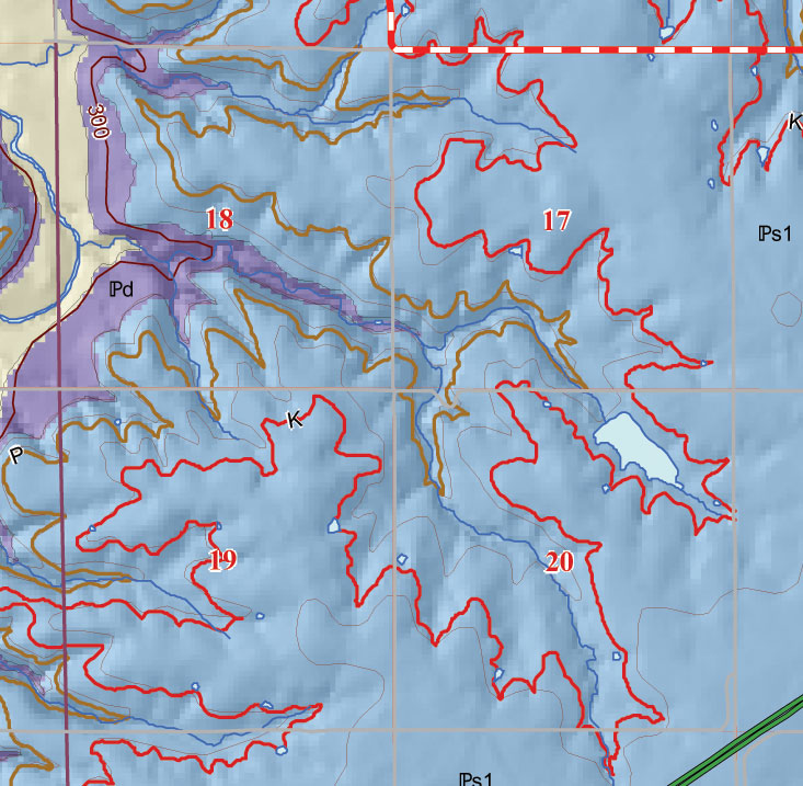 small geologic map