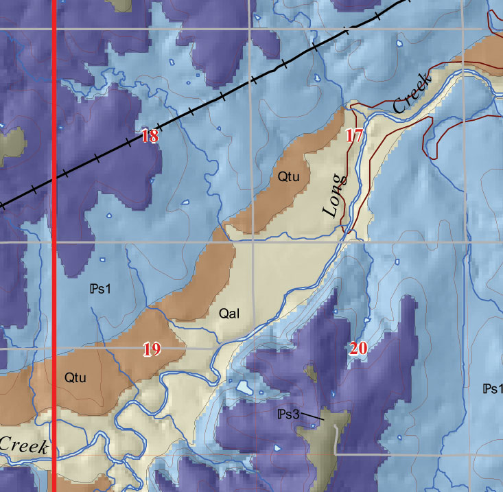 small geologic map