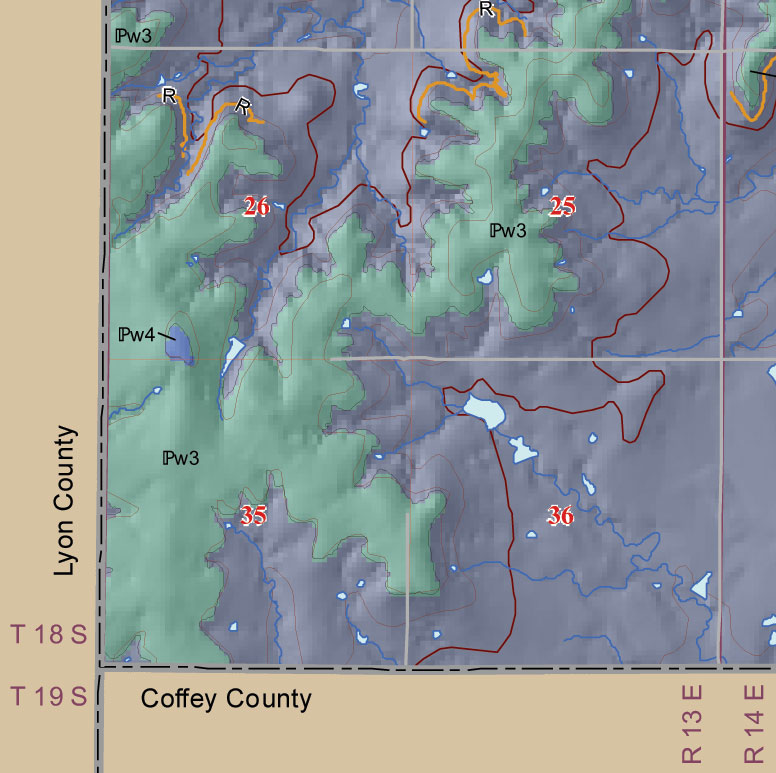 small geologic map