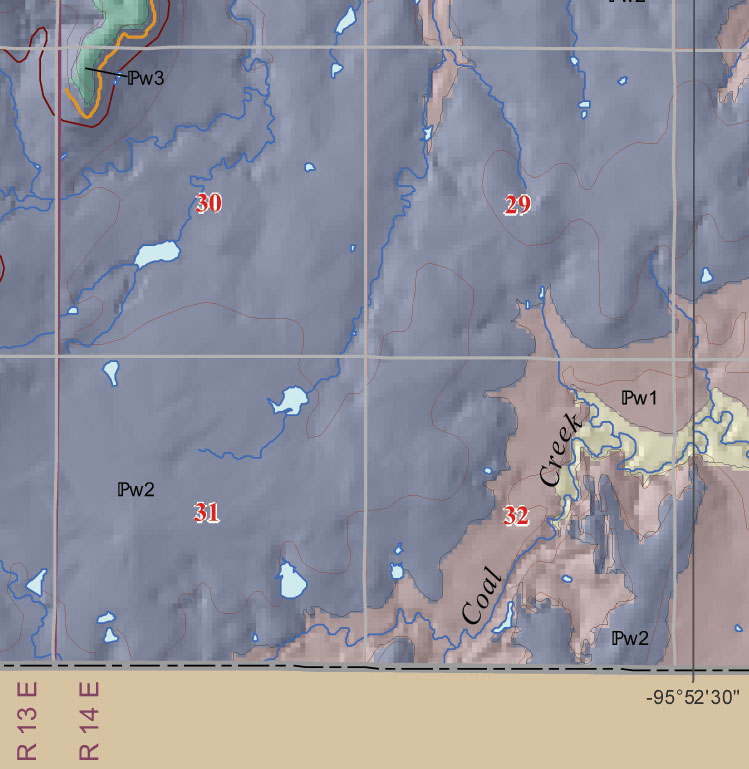 small geologic map