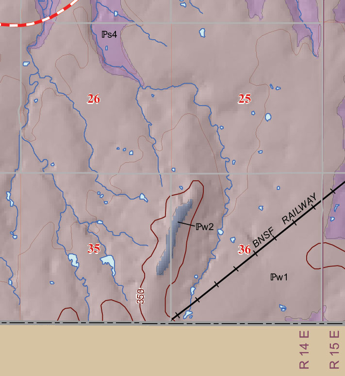 small geologic map