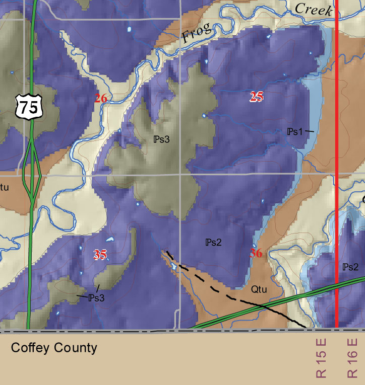 small geologic map