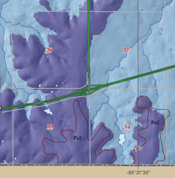 small geologic map