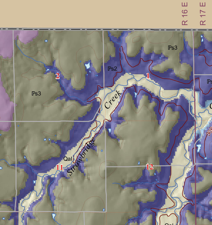 small geologic map