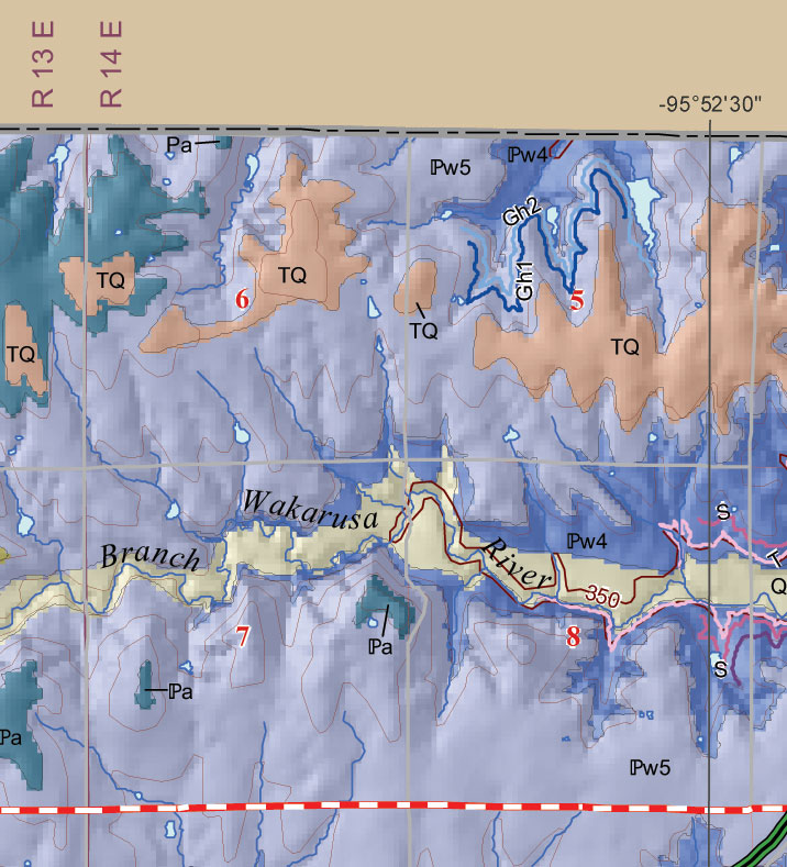 small geologic map