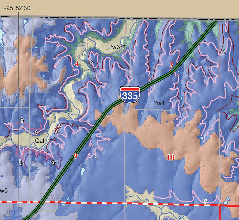 small geologic map