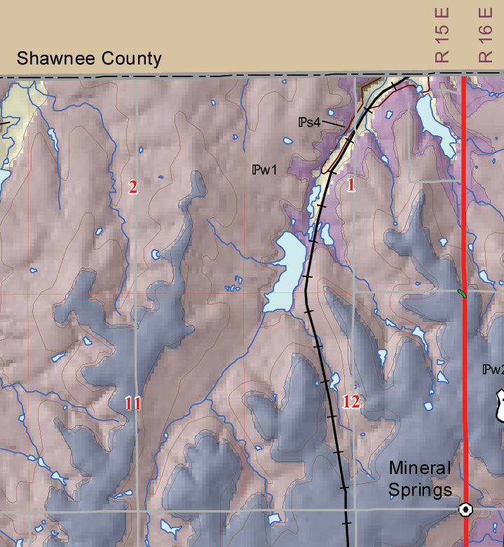 small geologic map