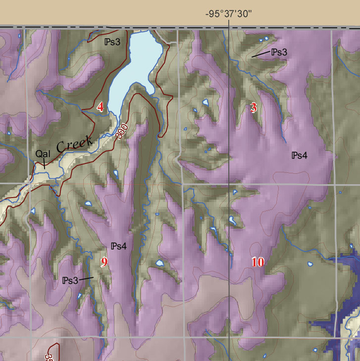 small geologic map