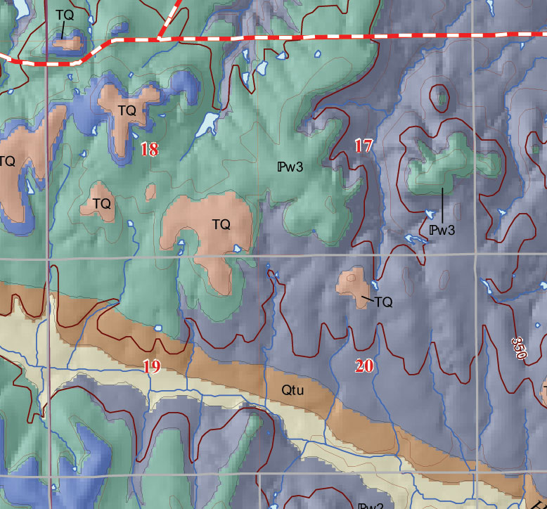 small geologic map