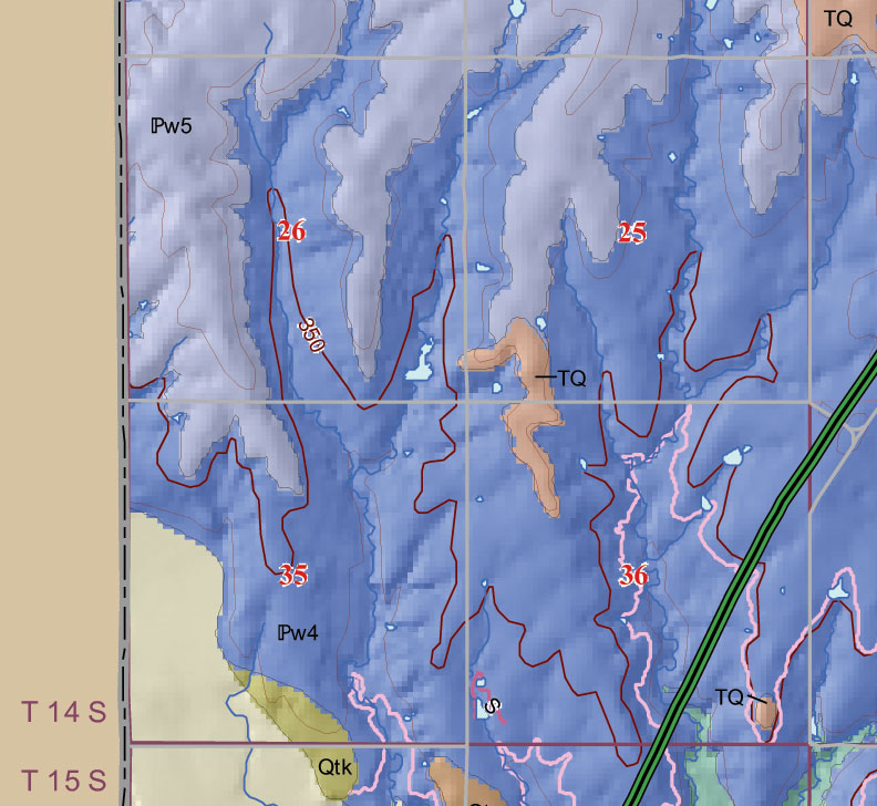 small geologic map