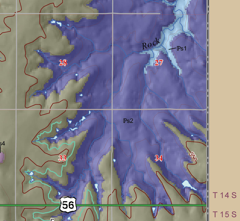 small geologic map