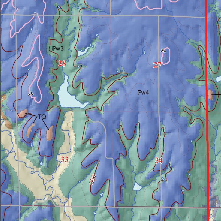 small geologic map