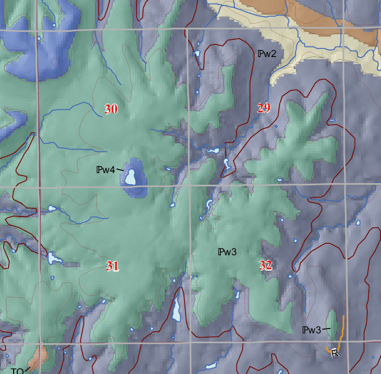 small geologic map