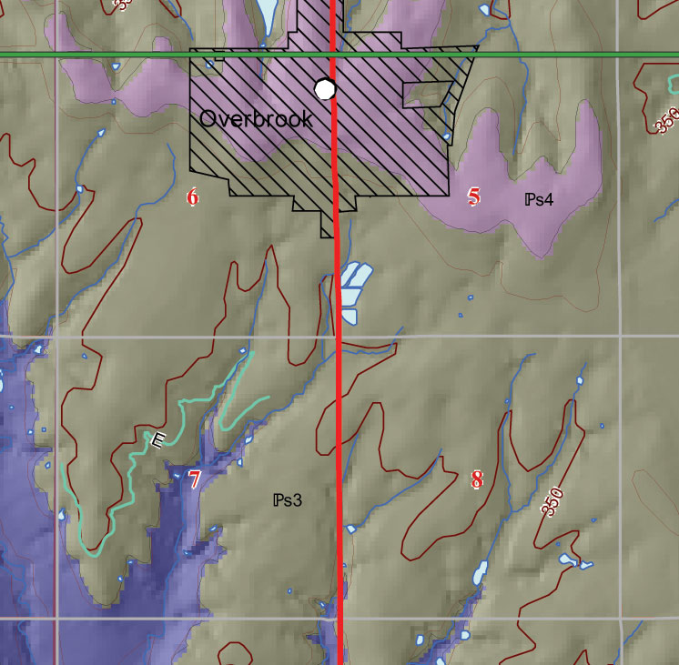 small geologic map