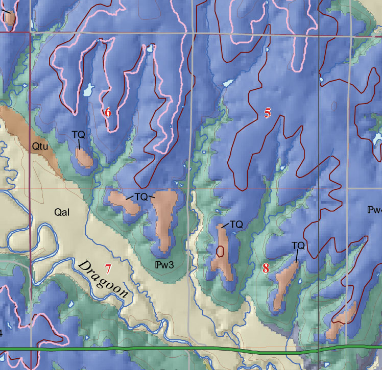 small geologic map