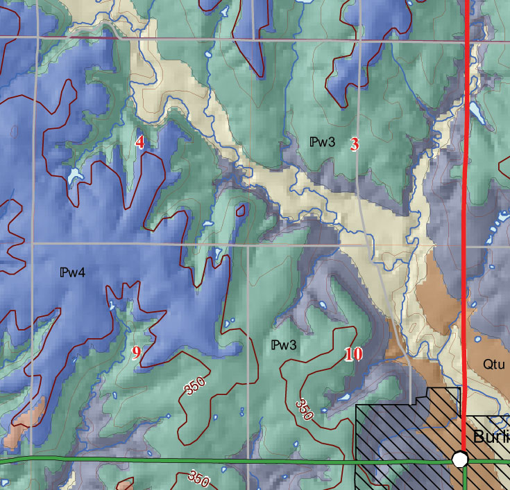 small geologic map