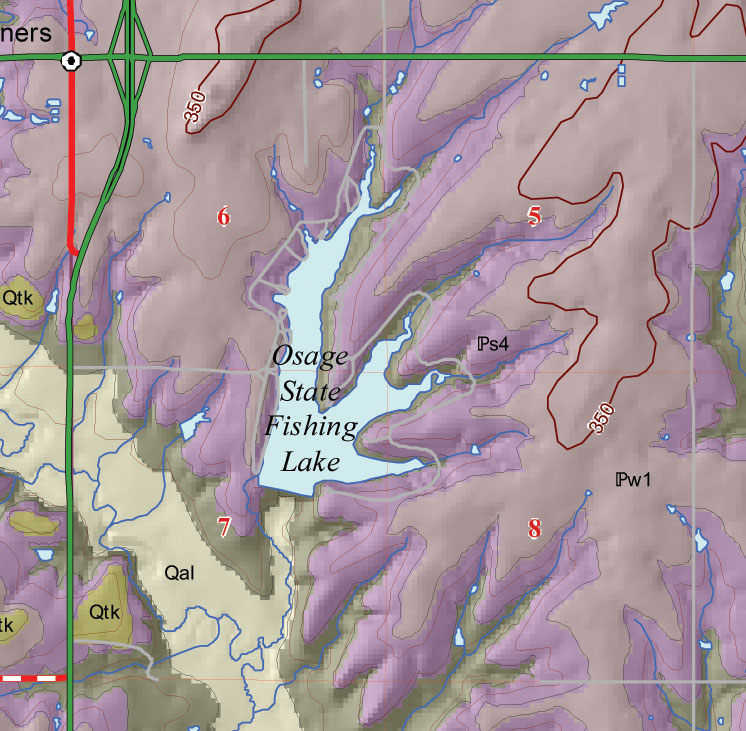 small geologic map