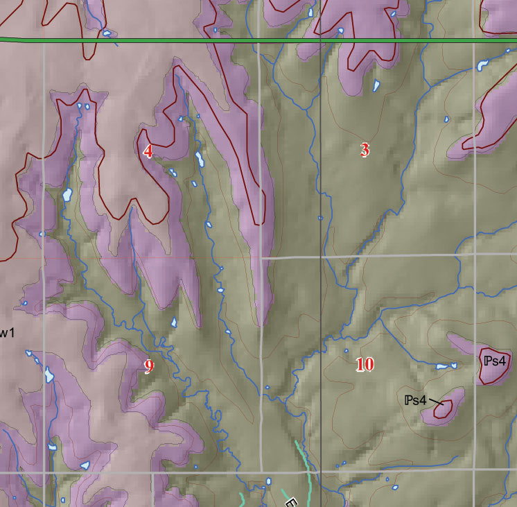 small geologic map