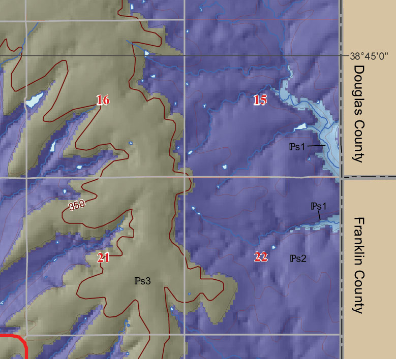 small geologic map