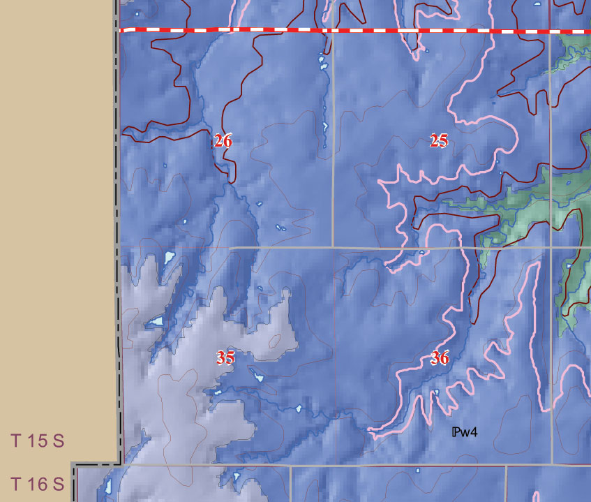 small geologic map