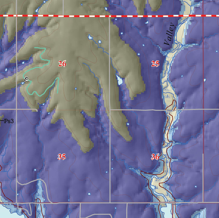 small geologic map