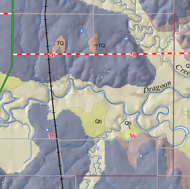 small geologic map