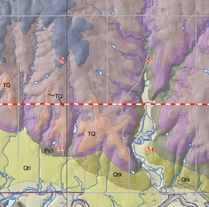 small geologic map