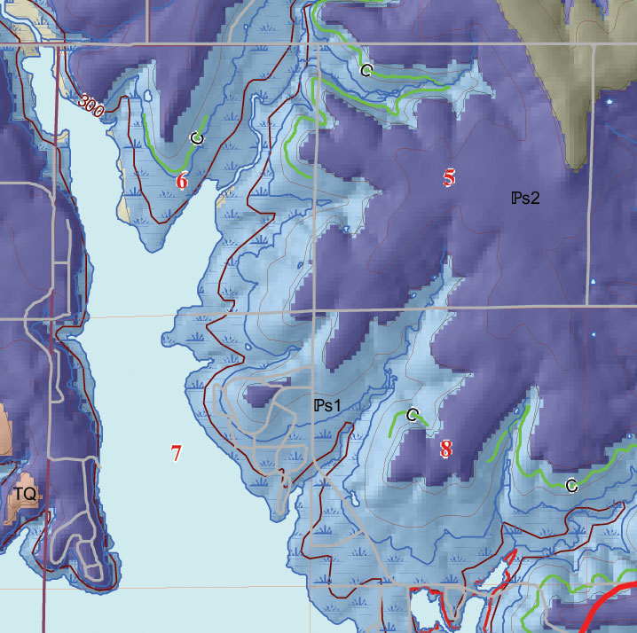 small geologic map