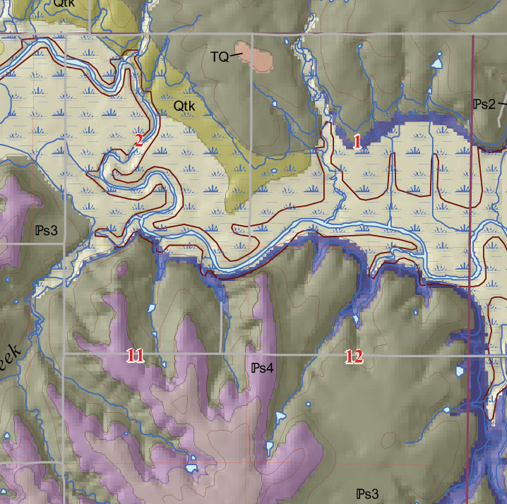 small geologic map