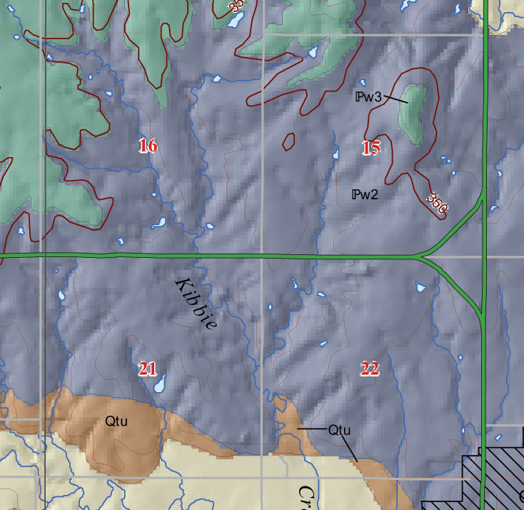 small geologic map