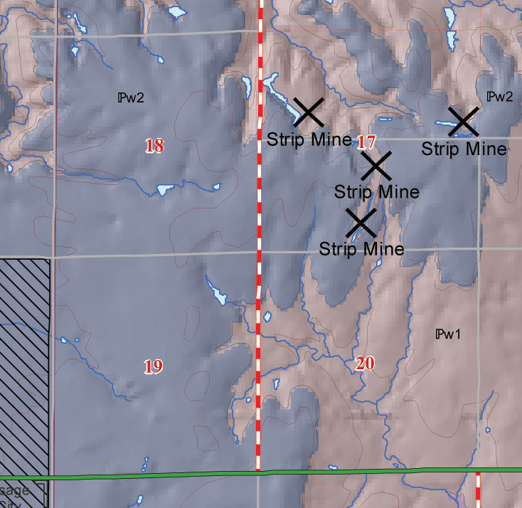 small geologic map