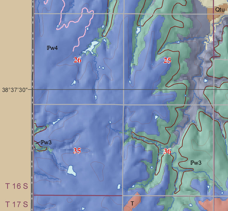 small geologic map