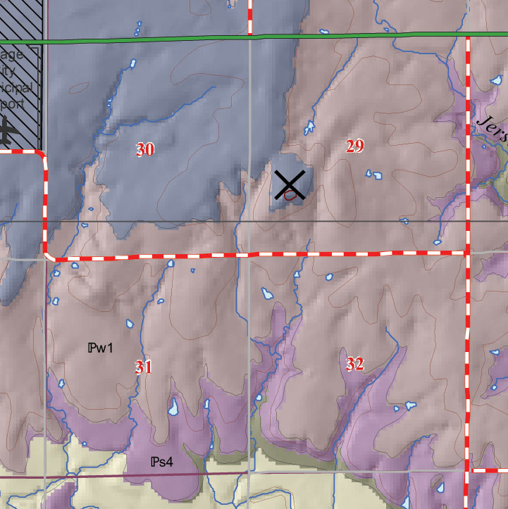 small geologic map