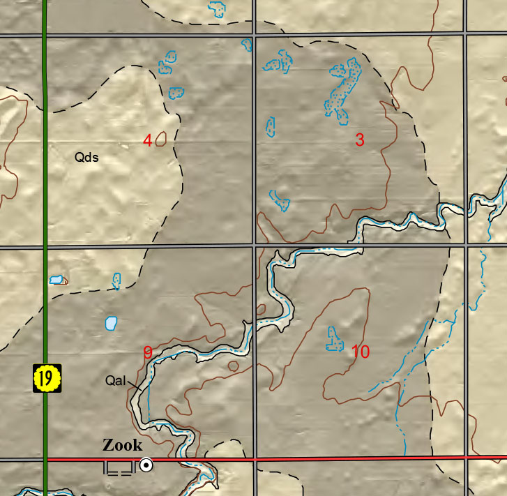 small geologic map