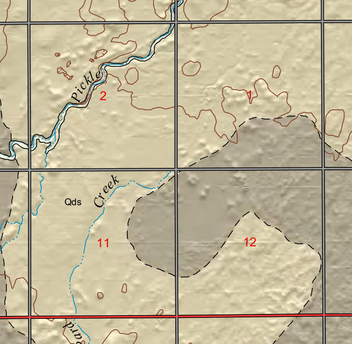 small geologic map