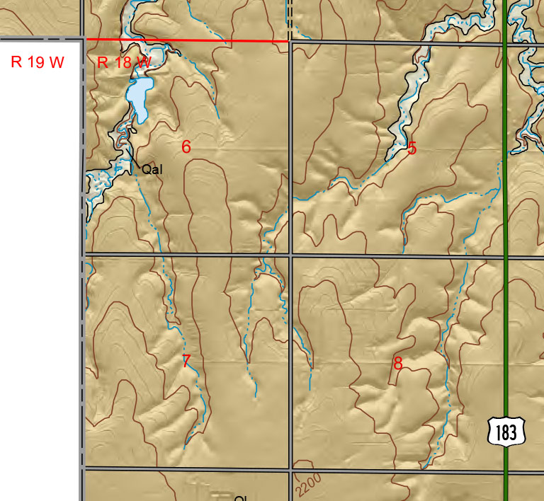 small geologic map