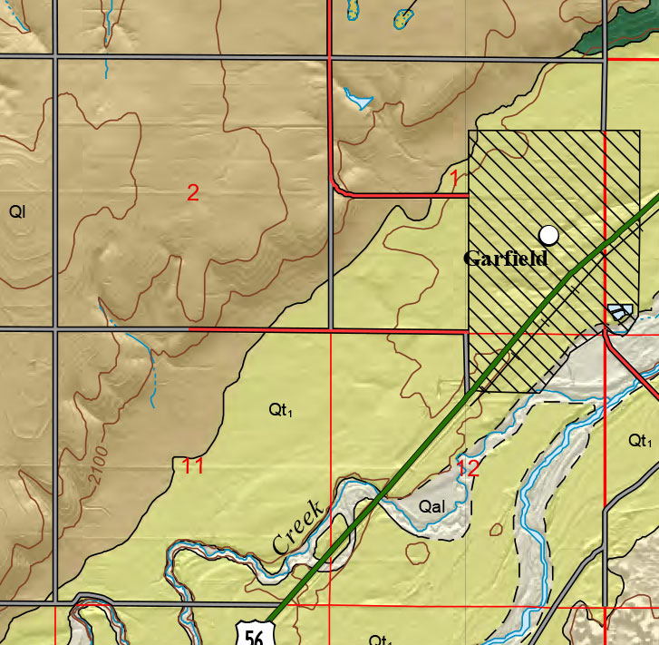 small geologic map