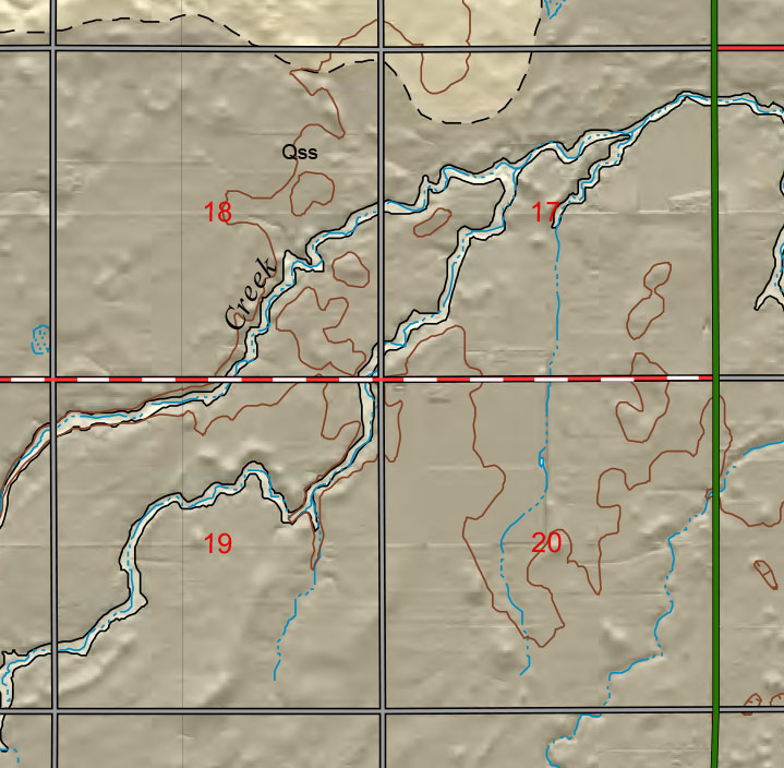 small geologic map
