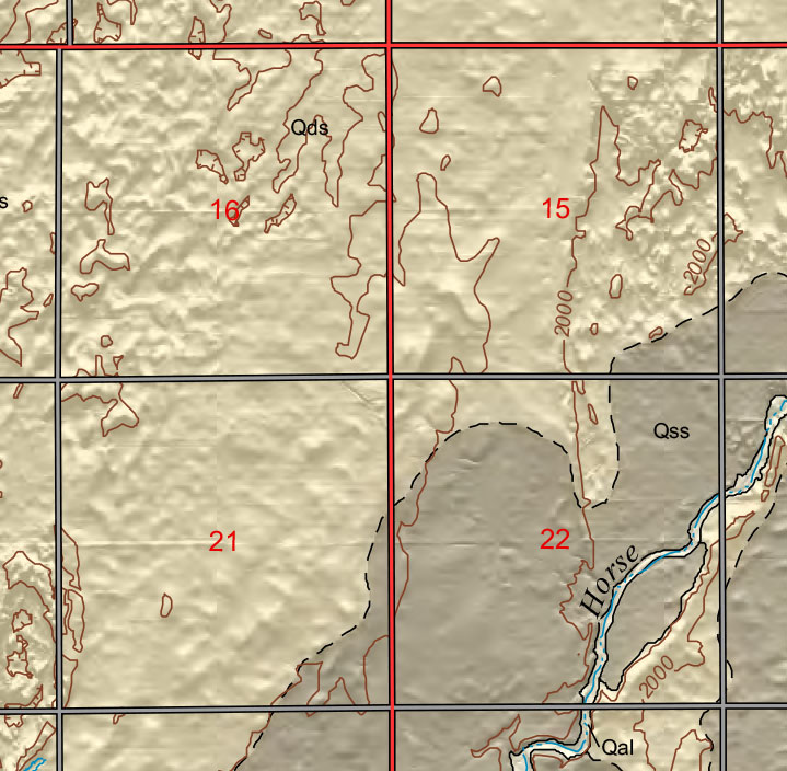 small geologic map