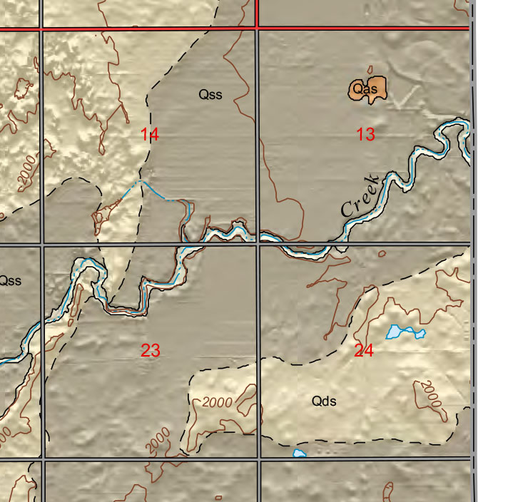 small geologic map