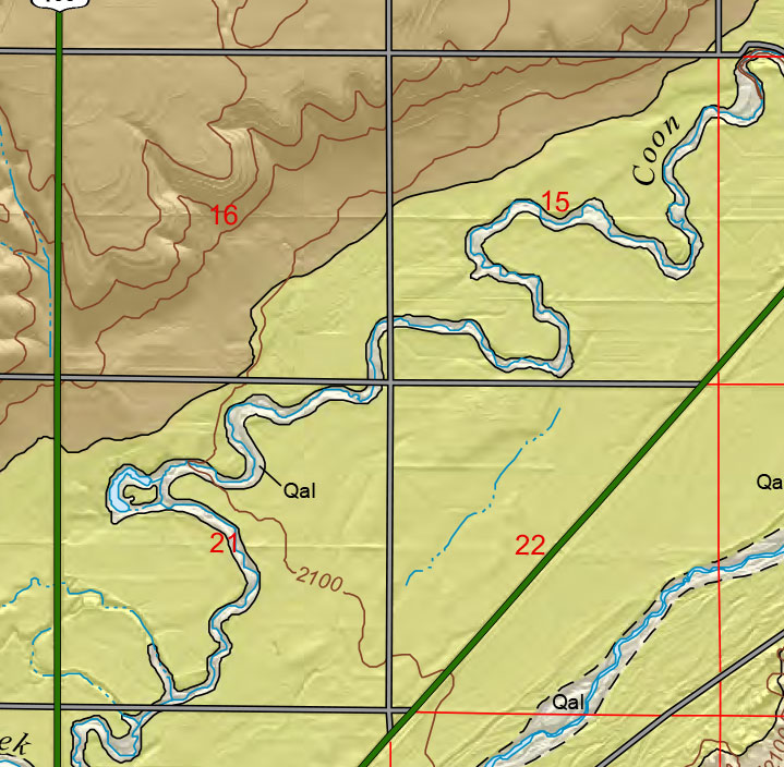 small geologic map