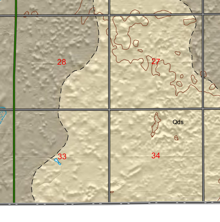 small geologic map