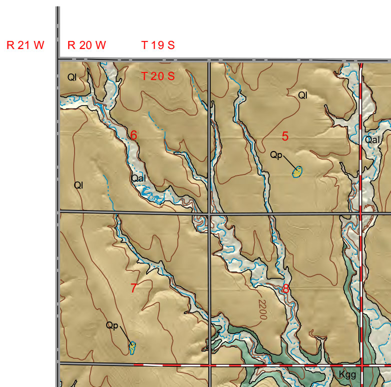 small geologic map