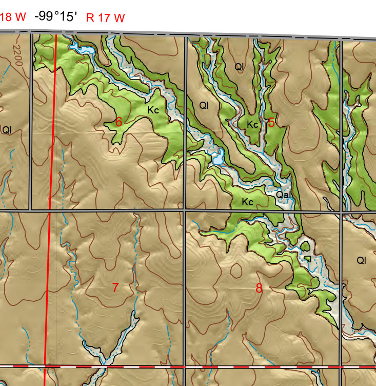 small geologic map